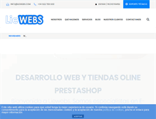 Tablet Screenshot of liewebs.com